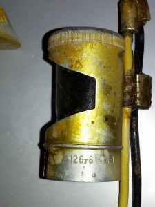Lampa de navigatie Messerschmitt  Bf109E NöKel Bauart SH 126π814 A-1 