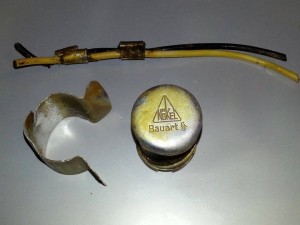 Lampa de navigatie Messerschmitt  Bf109E NöKel Bauart SH 126π814 A-1  aerodrom budacu