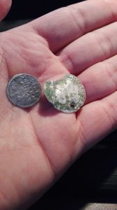O zi cu monede de argint medievale Gabor Bethlen si o moneda foarte rara
