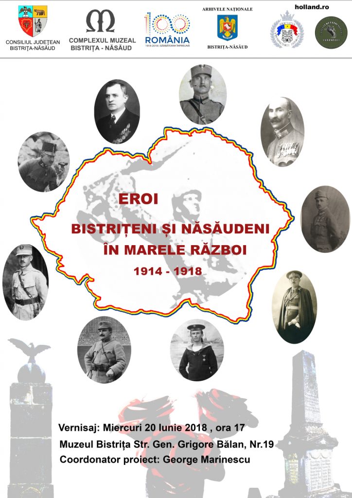 Eroi bistriţeni şi năsăudeni în Marele Război 1914-1918