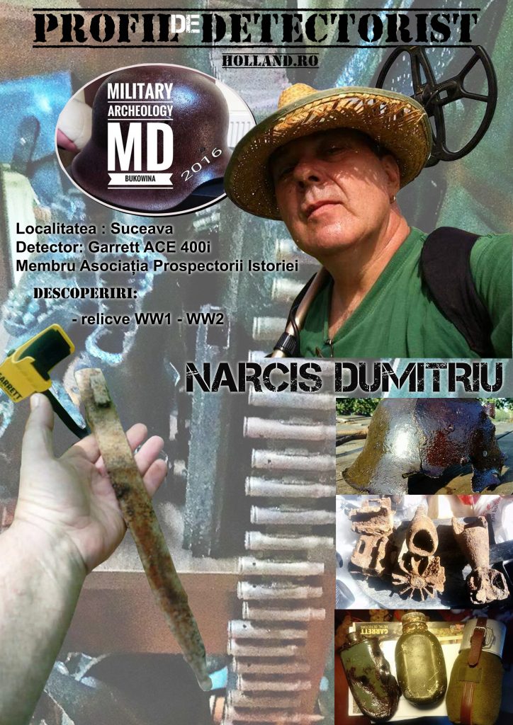 Profil de Detectorist – Narcis Dumitriu
