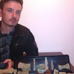 Un frumos depozit de bronz descoperit ieri in judetul Bistrita-Nasaud de catre Mirel Timariu