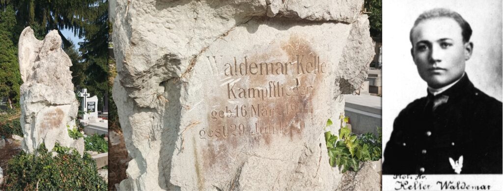 Povestea pilotului înmormântat în cimitirul evanghelic din Bistriță - Waldemar Keller 1930