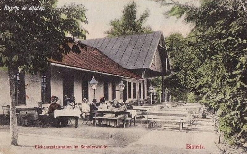 Restaurantul Rusu din Pădurea Schullerwald - credit Bistriţa de altădată